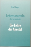 Lebenswurzeln der Gemeinde: Die Lehre der Apostel