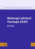 Marburger Jahrbuch Theologie XXXVI