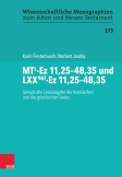 MTL-Ez 11,25–48,35 und LXX967-Ez 11,25–48,35