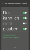 Das kann ich nicht glauben