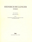 Bullinger, Heinrich: Werke