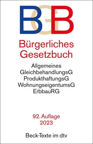 Bürgerliches Gesetzbuch