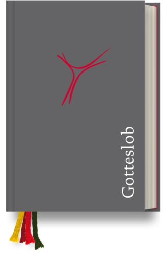 Gotteslob Österreich. Standardausgabe Balacron dunkelgrau.