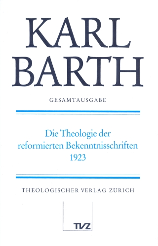 Karl Barth Gesamtausgabe