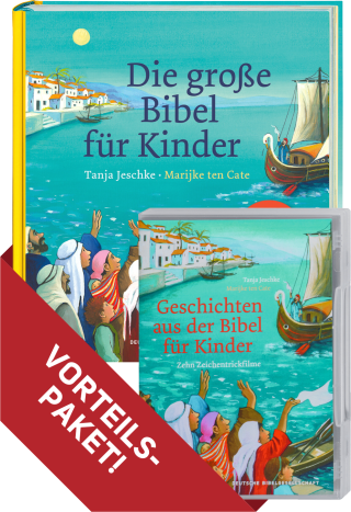 Die große Bibel für Kinder. Kombi-Paket (Buch + DVD)