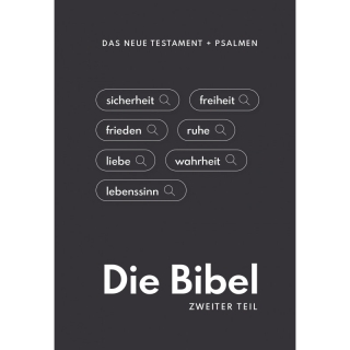 Das Neue Testament und die Psalmen - Verteilausgabe - anthrazit