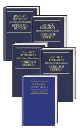 Das Alte Testament. Interlinearübersetzung Hebräisch-Deutsch