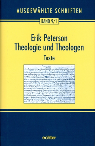 Ausgewählte Schriften / Theologie und Theologen