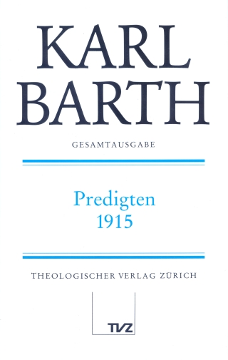 Karl Barth Gesamtausgabe