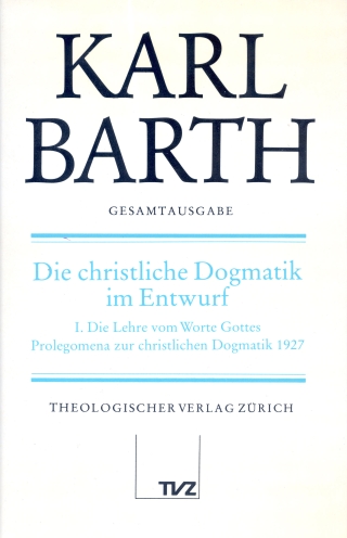 Karl Barth Gesamtausgabe