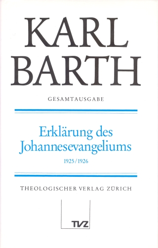 Karl Barth Gesamtausgabe