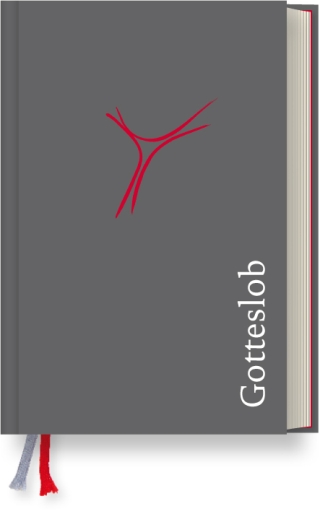 Gotteslob Erzbistum Köln. Großdruckausgabe Balacron dunkelgrau.