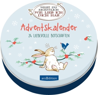 Adventskalender in der Dose. Weißt du eigentlich, wie lieb ich dich hab?