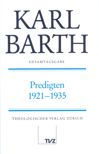 Karl Barth Gesamtausgabe
