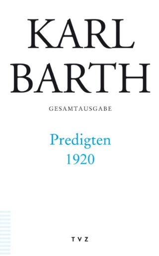 Karl Barth Gesamtausgabe