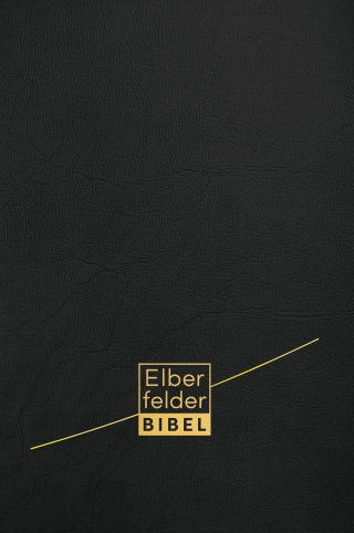 Elberfelder Bibel - Standardausgabe, Kunstleder schwarz