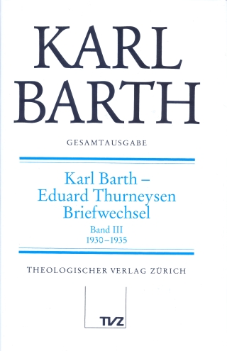 Karl Barth Gesamtausgabe