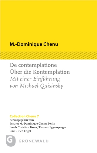 De contemplatione / Über die Kontemplation