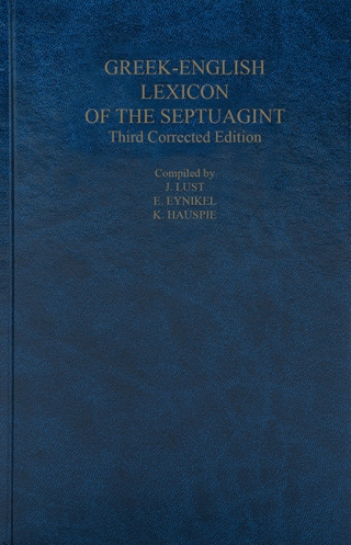 A Greek-English Lexicon of the Septuagint