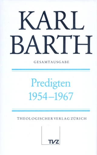 Karl Barth Gesamtausgabe