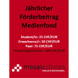 Jährlicher Förderbeitrag Medienfond