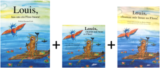 Louis, lass uns ein Floss bauen! (SET: Bilderbuch, Audio-CD, Liederheft)