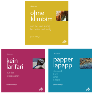 papperlapapp, kein larifari + ohne klimbim (Set)